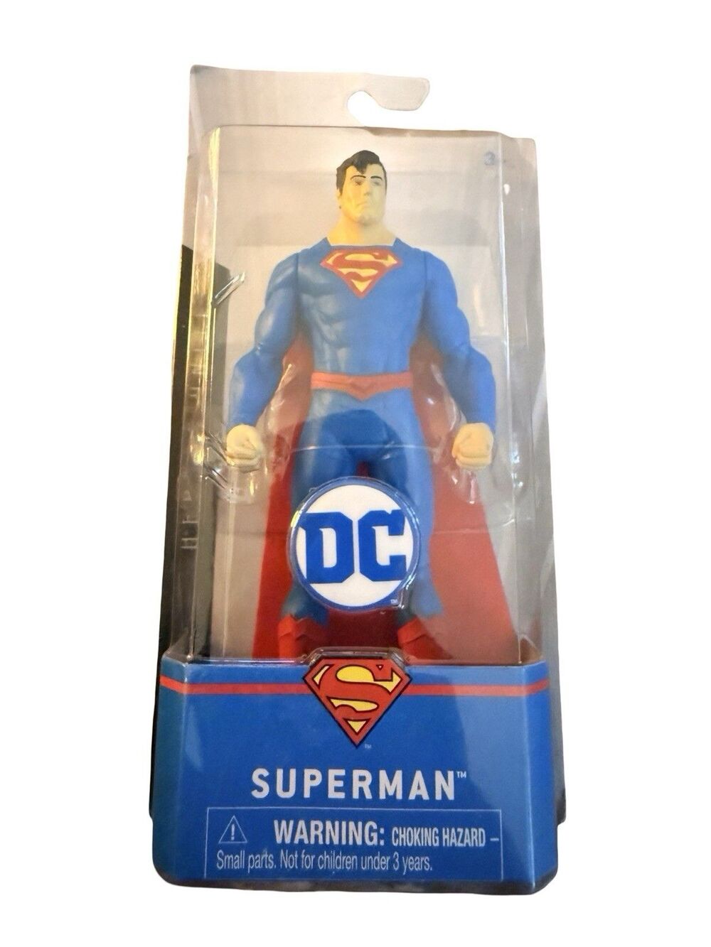 DC Superman Action Figure Spin Master Comic Book Figure New Sealed 4 Inch